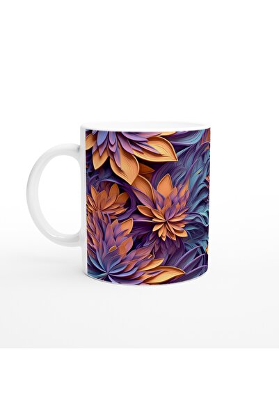 Luluyen Sunset Dream Floral Mug