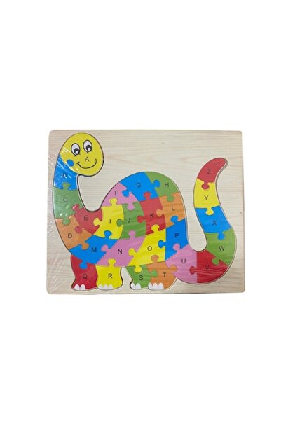 Bibilel Εκπαιδευτικό ξύλινο παζλ, με γράμματα του αλφαβήτου, 26 κομμάτια, δει...