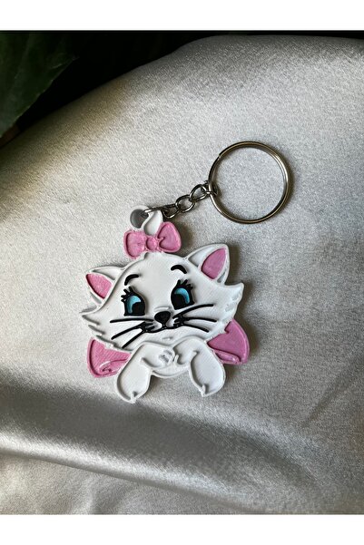 Gonulella سلسلة مفاتيح ديزني ماري كات ثلاثية الأبعاد