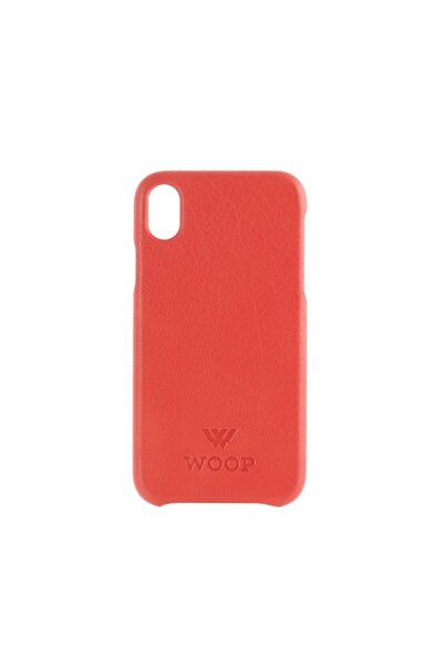 Bibilel Husă de protecție pentru iPhone XR, piele, bara de protecție, roșie