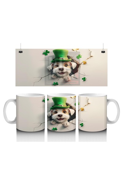 Luluyen كوب على شكل جرو مع قبعة تحب الأطفال الحليب