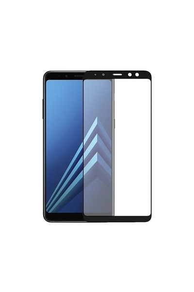 Bibilel High-quality glass screen protector for Samsung Galaxy A8 Plus 2018, black