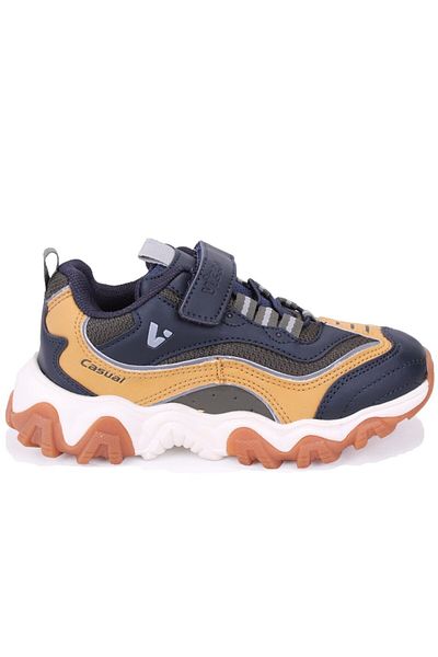 Vicco Pote 346F25K244 Navy Blue Orthopedic Daily Boy's Sports Shoes