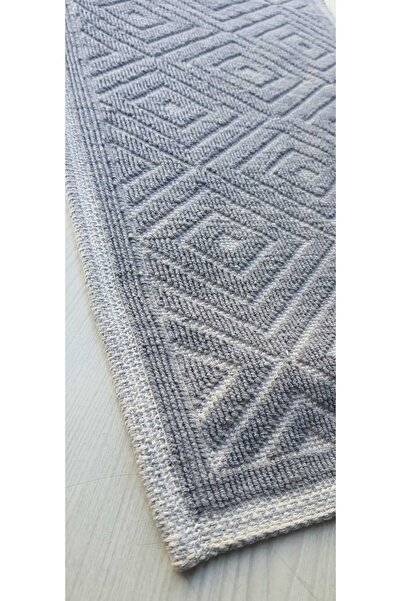 aktartekstil BUKLE %100 PAMUKLU KİLİM DOĞAL