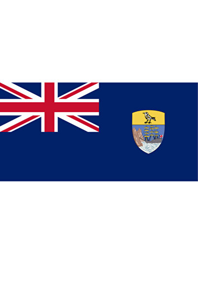 Ti Play Pictură de perete cu steagul țării SAINTE HELENA 45x22CM Pictură din ...