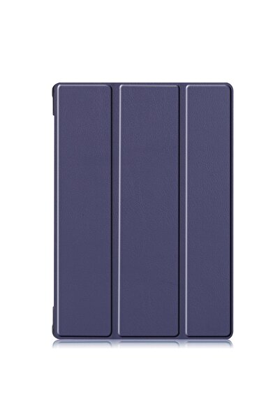 SOHO Book cover case compatible with Samsung Galaxy Tab A8 10.5 inch, SM-X200 / SM-X205, -leather, Blu