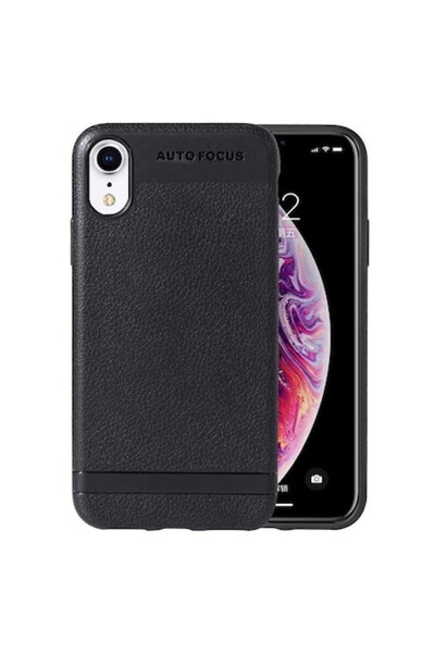 Bibilel Carcasă de protecție pentru iPhone XR, neagră, BBL551