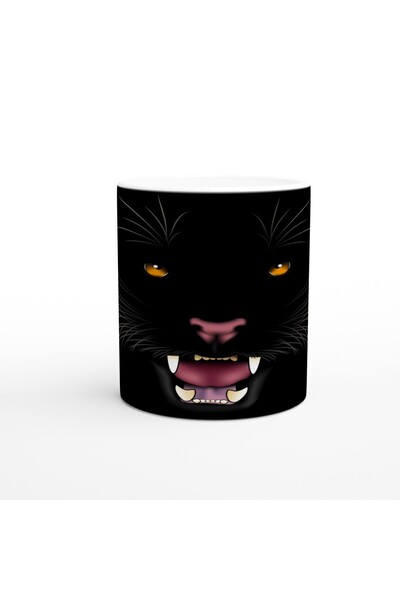 Luluyen كوب مطبوع عليه شكل النمر مخفي ليلاً