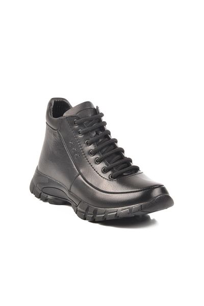 Voyager 9398 Z Black Genuine Leather Women's Boots
