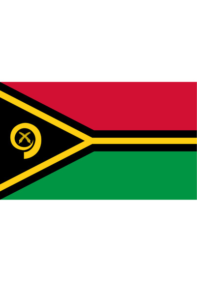 Ti Play FLAG NAȚIONAL VANUATU 45x27CM PICTURĂ DE PERETE FĂRĂ CADRU PICTURĂ PVC