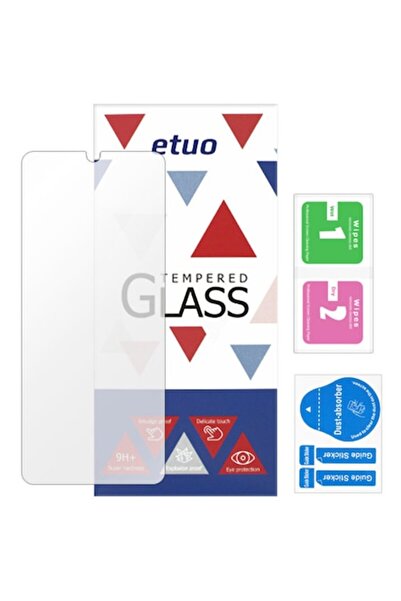 ETUO Sticlă securizată, Etuo, compatibilă cu Xiaomi Mi 10 Lite, transparentă