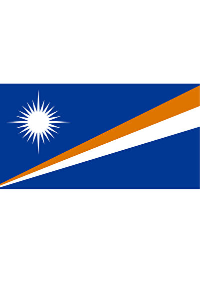 Ti Play MARSHAL ISLANDS FLAG 45x24CM Pictură murală Pictură din PVC fără cadru