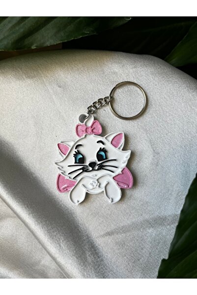 Gonulella سلسلة مفاتيح ديزني ماري كات ثلاثية الأبعاد