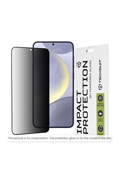 Stef's Cat Protector de ecran pentru Samsung Galaxy S25 Edge, N47, sticlă securizată, ramă neagră