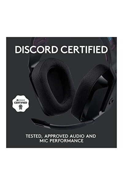 logitech G535 Lightspeed Wireless Gaming Headset Black