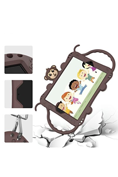 Bibilel Silicone Protective Case for Apple iPad Air 3, Brown, BBL1959