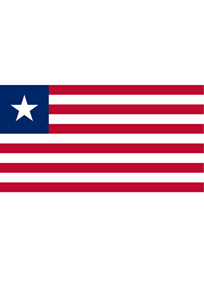 Ti Play FLUID DE BANDIERĂ LIBERIEI 45x22CM TABLO PENTRU PERETE FĂRĂ RAMĂ PVC