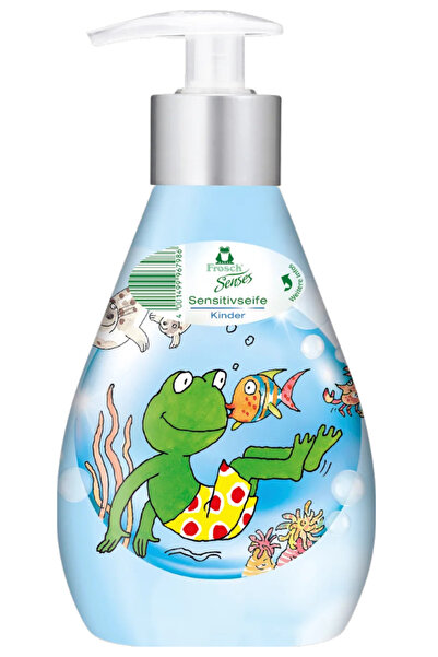 Frosch صابون سائل للأطفال الحساسة 300 مل – درجة حموضة محايدة، عديم اللون، نباتي