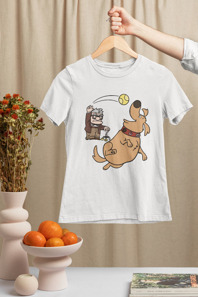 SVART WEAR Look up Dog Crew Neck 100% Cotton Printed Short Sleeve Children's ...