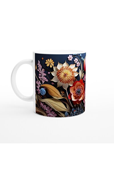 Luluyen Night Garden Floral Mug