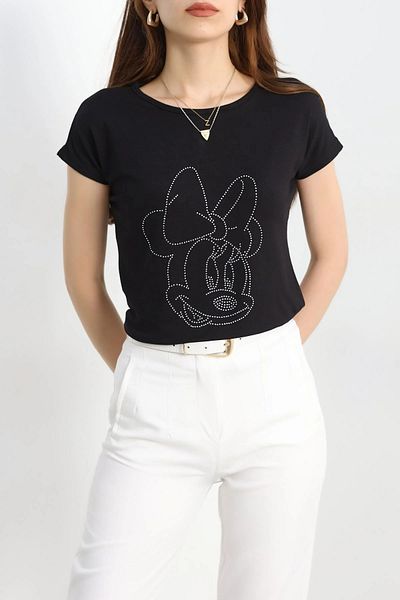 KapadokyaButik Plus Size Short Sleeve Bluz