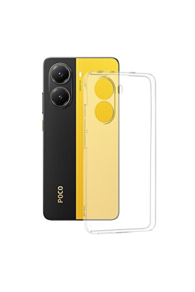 GERICOM Husă pentru Xiaomi Poco X7 Pro, V41, Poliuretan, Transparentă