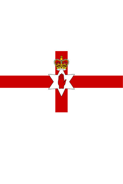 Ti Play FLAGA TARII DE NORD-IRLANDE 45x22CM PICTURĂ DE PERETE FĂRĂ CADRU PICT...