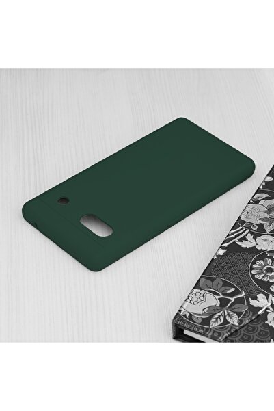 OEM Silicone Protective Case for Google Pixel 7a - Dark Green