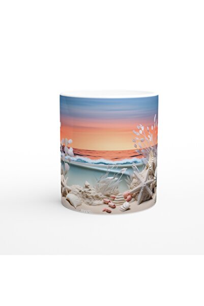Luluyen Sea Stars in the Evening Light Mug