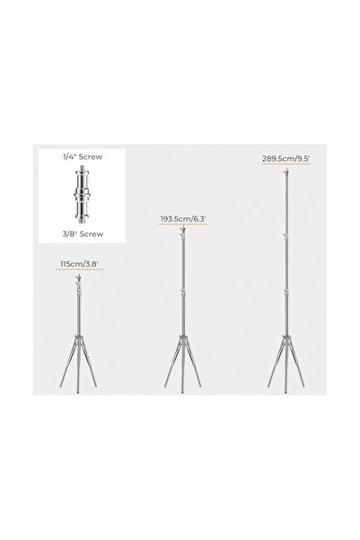 K&F CONCEPT (KF34.044) 280cm Metal Işık Ayağı