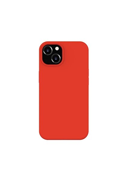 Bibilel Husa de protectie pentru iPhone 13, silicon, Rosu