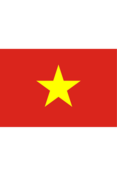 Ti Play НАЦИОНАЛНО ЗНАМЕ НА ВИЕТНАМ 45x30CM СТЕННО ИЗКУСТВО БЕЗ РАМКА PVC АРТ...