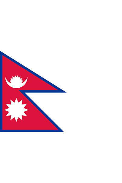 Ti Play Nepal country flag 25x30cm wall painting no frame pvc painting