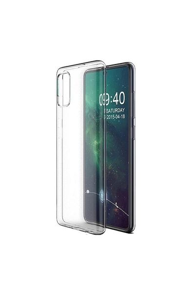 Bibilel Carcasă de protecție din silicon moale pentru Samsung Galaxy A91, bara de protecție, transparentă, BBL1901