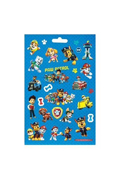 Bibilel Caiet cu 200 de autocolante si stickere, dimensiuni si modele diferite, personaj PAW PATROL