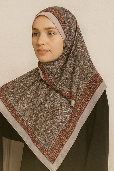 HAR-UM Ticaret Ethnic Pattern Retro Shawl