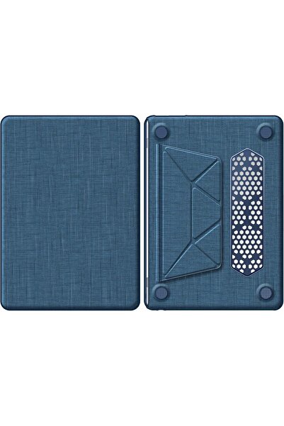 CepteToptan Myt09 MacBook Pro 16 Compatible 2021 MacBook Fabric Cover - Navy Blue