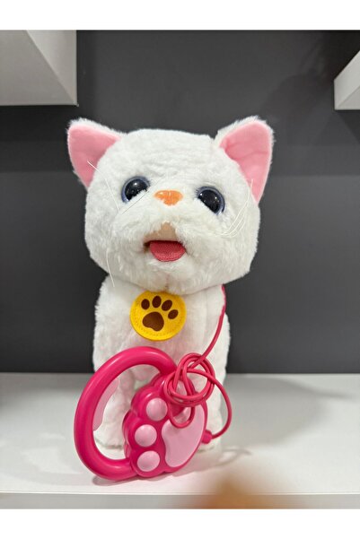 soft toys müzikli yürüyen,miyavlayan ,tekrar eden kumandalı kedi