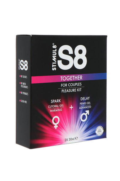 Stimul8 S8 Set Intim pentru Cupluri, S8 Together Kit, Placere Intensificata p...