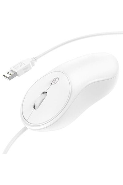 GERICOM Mouse cu fir, conectivitate USB, 1000-1600 DPI, ABS, lungime cablu 1....