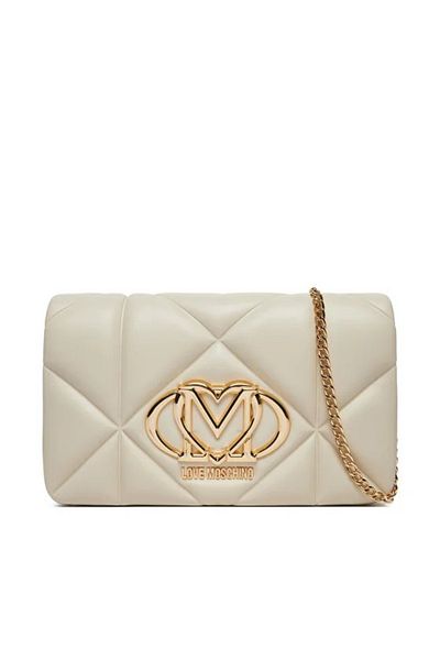 Love Moschino Quilted Women's Crossbody Bag with Removable Chain Strap Jc4043Pp1Mlc0110