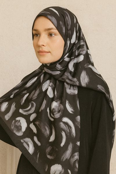 HAR-UM Ticaret Ethnic Pattern Retro Shawl