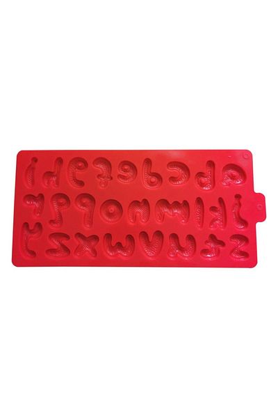 Generic Red Silicone Alphabet Letter Mold – Letter Baking & Candy Making