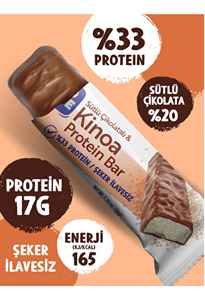 Trio Move %33 Protein Bar Kinoa ve Sütlü 50gr - 3 Adet