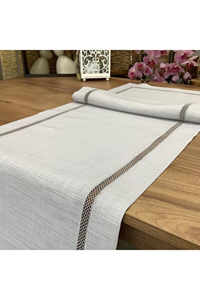 OYA home Kolberli Runner Açık Gri -45 x 150 cm