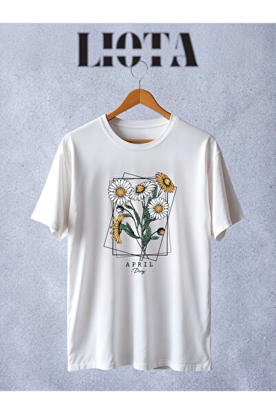 Vordevia Aylar Design Printed T-Shirt