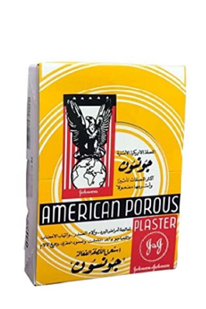 Johnson's Pack of 72 American Porous Plaster Sheets