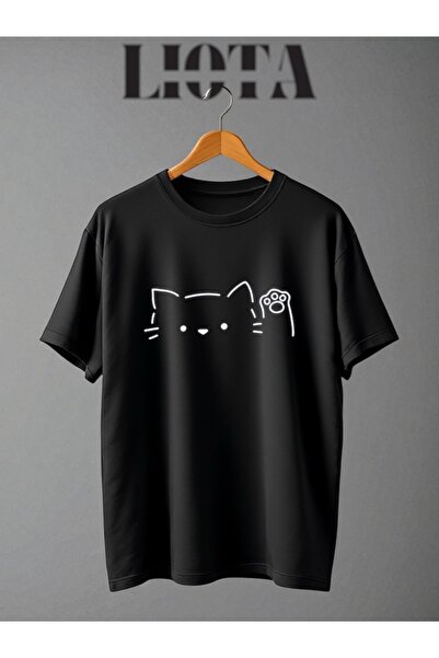 Vordevia Μπλουζάκι με στάμπα Cat Design