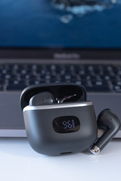 Jopus İos - Android - Uyumlu Bluetooth 5.3 Kulakiçi Kulaklık TWS Dijital Göst...