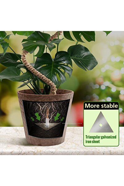 OEM Adjustable poles for supporting houseplants, set of 3x76 cm